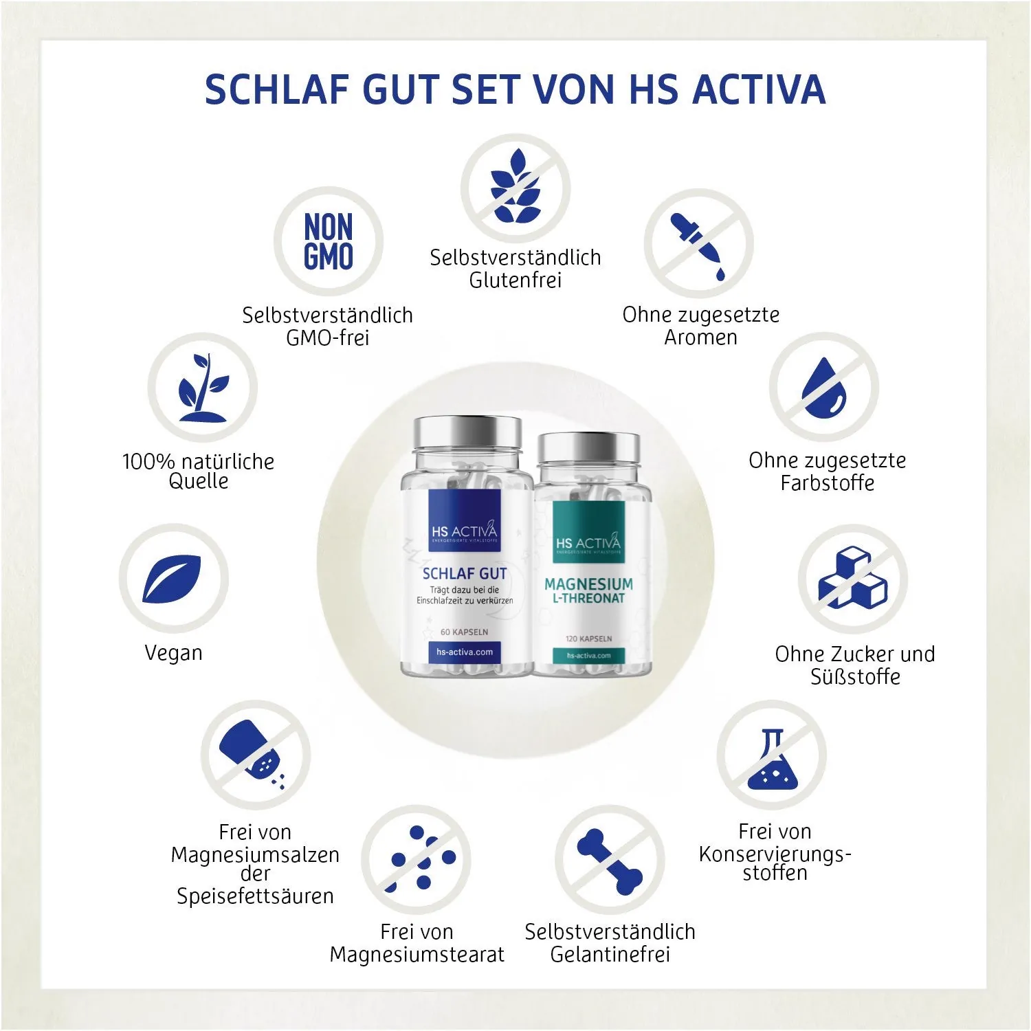 Inhaltsstoffe 2-Phasen-Schlaf-System